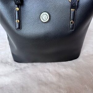 Ann Klein Black Tote Bag